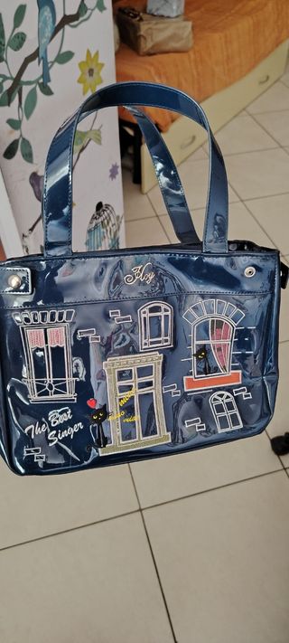 Borsa Hoy blu - PVC