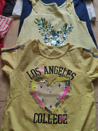 7 Camisetas niña 12 años