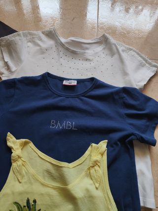 7 Camisetas niña 12 años