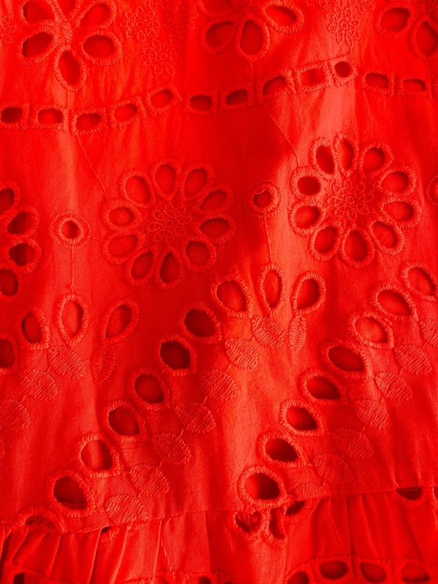 Vestido niña ZARA 7 años - Rojo