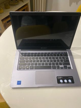 Notebook Microtech 14.1" grigio NUOVO. E-book LITE