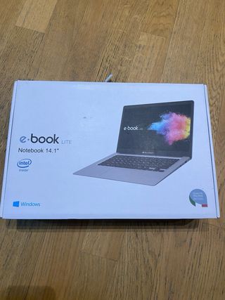 Notebook Microtech 14.1" grigio NUOVO. E-book LITE