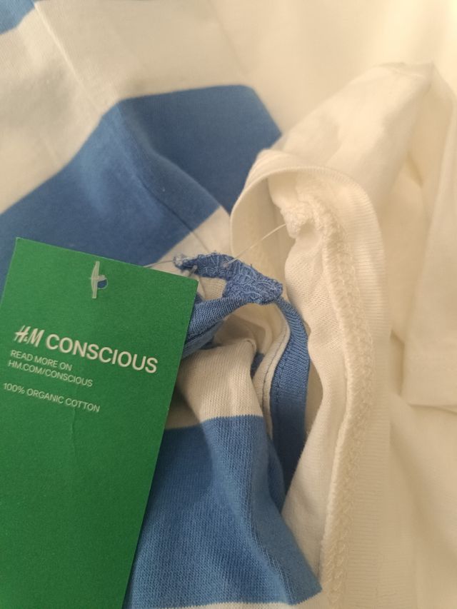 Algodón orgánico-2 Camisetas H&M