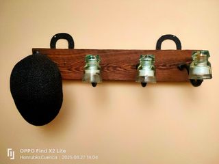 10 Aisladores Vidrio - Antigüedades