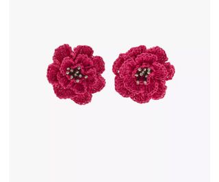 Collar y pendientes Zara - rafia 
