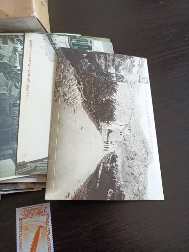 Postales Alicante + 4 Sellos