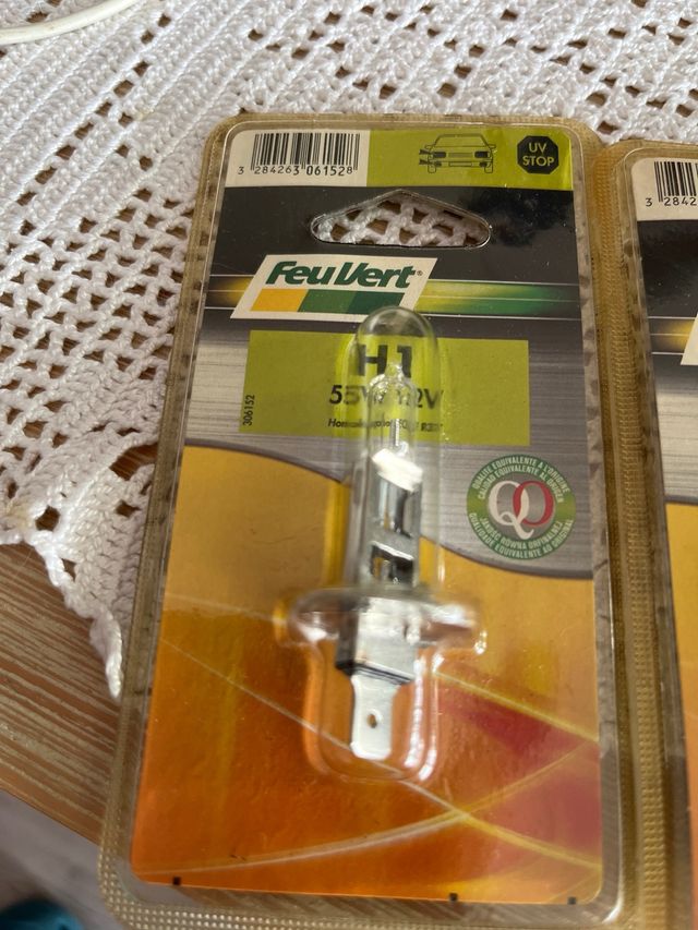 3x Luces H1 55W 12V Feu Vert