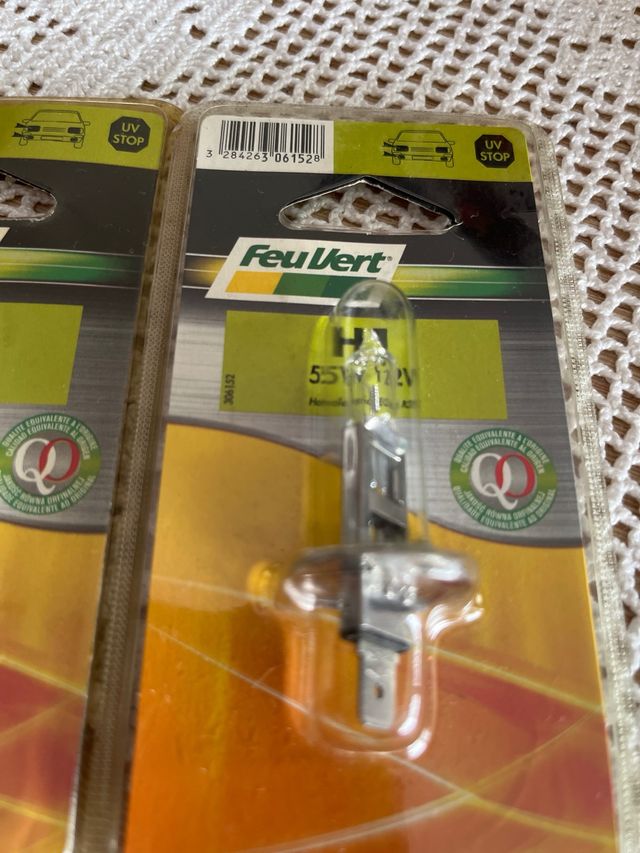3x Luces H1 55W 12V Feu Vert