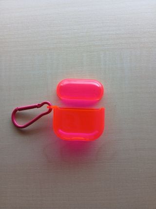 Funda AirPods neón