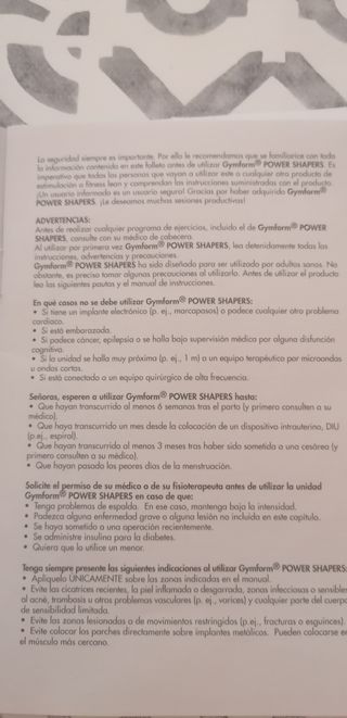 Electroestimulador Gymform Power Up