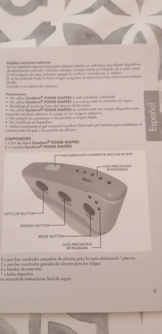 Electroestimulador Gymform Power Up