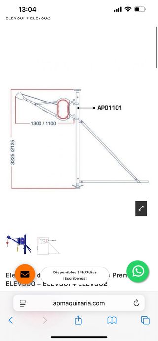 Elevador columna Preme ELEV300