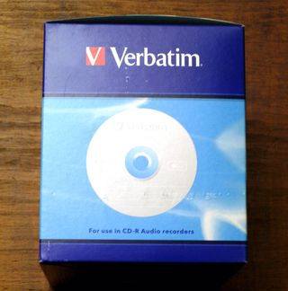 2 Cajas de 10 CD-R Verbatim Music 80min