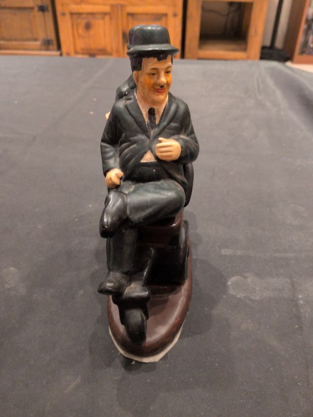 Figura cerámica Laurel & Hardy