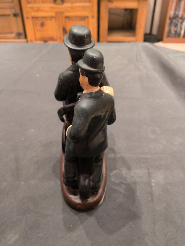 Figura cerámica Laurel & Hardy