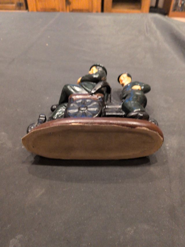 Figura cerámica Laurel & Hardy