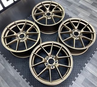 LLANTAS PARA BMW MOD. BANZI 18 PULGADAS DORADO.