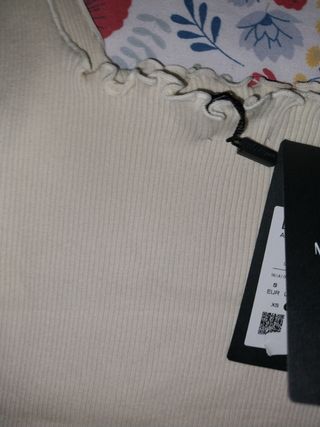 Top Massimo Dutti beige