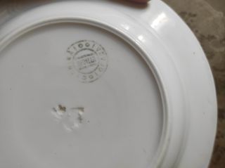 Platos antiguos Porcelana China opaca xix