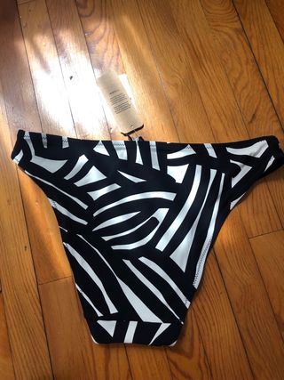 Braga bikini Etam - blanco y crema