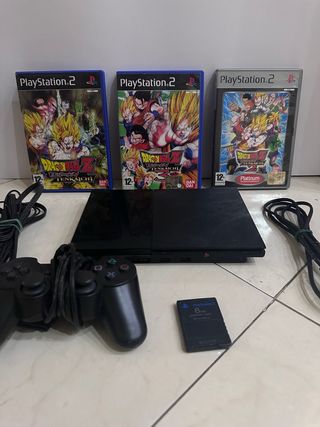 PS2 (PlayStation 2) + Budokai Tenkaichi 1,2,3