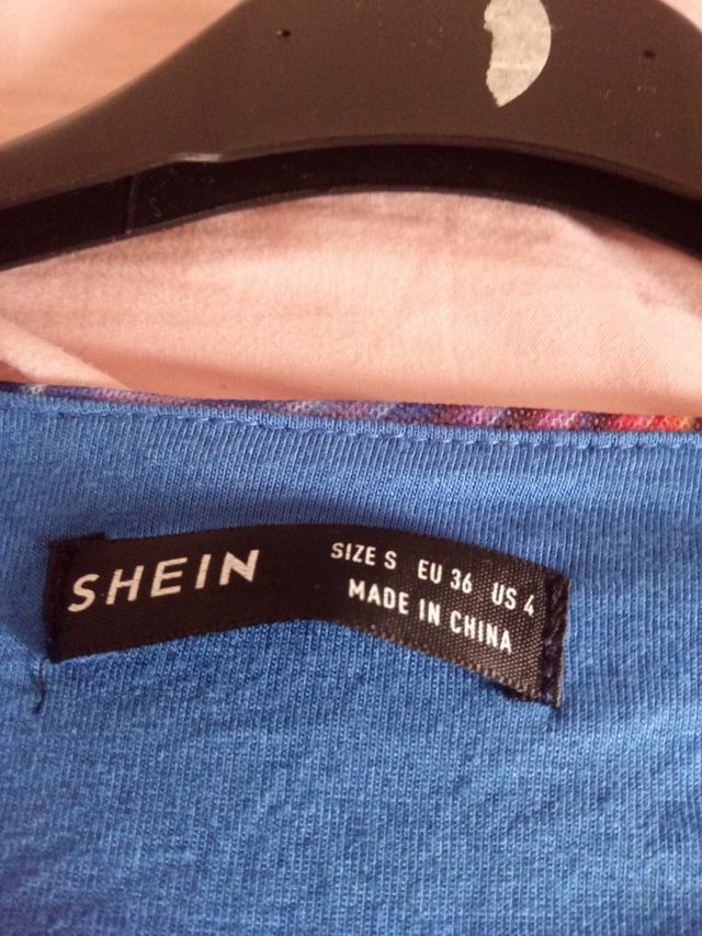 Vestido Shein multicolor