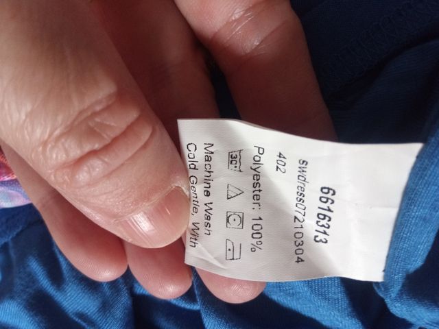 Vestido Shein multicolor