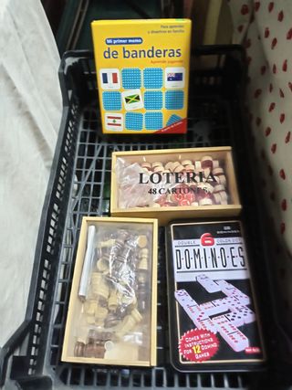 Lotería + Dominó + Ajedrez