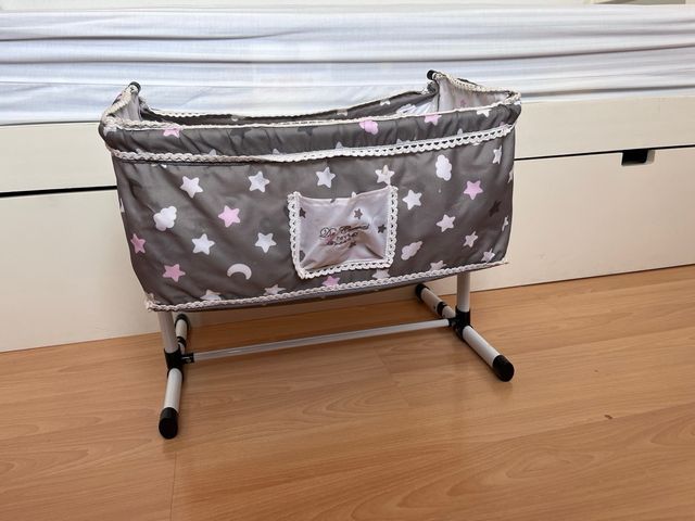 Carrito bebé juguete + minicuna