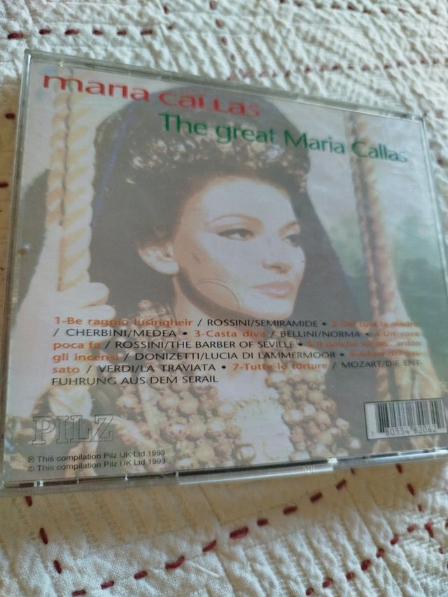 CD Maria Callas - The Great Maria Callas
