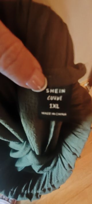 Pantalón Shein verde oliva verano