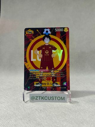 Carta OnePiece Luffy Custom Roma