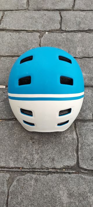 Casco bici Btwin T520 azul