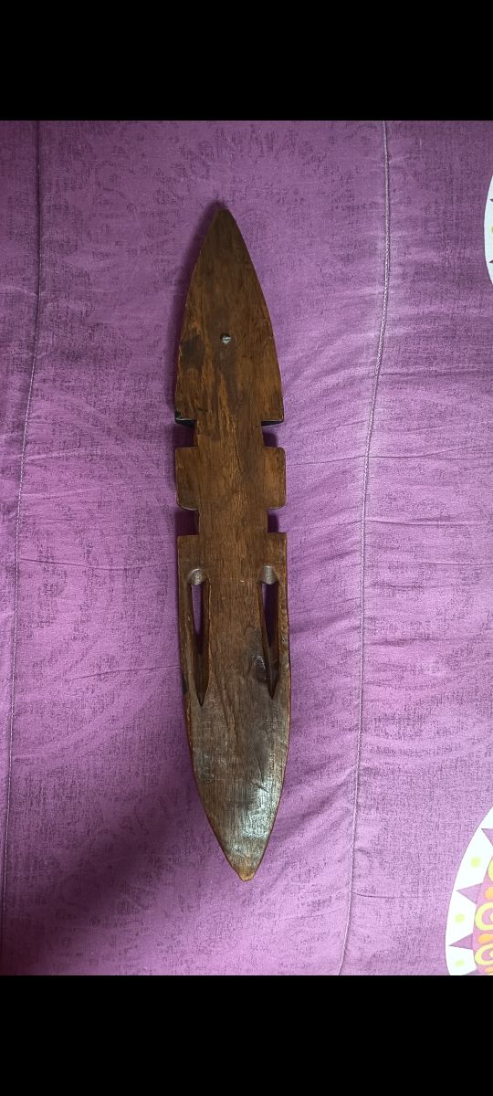 Máscara tallada - Figura decorativa