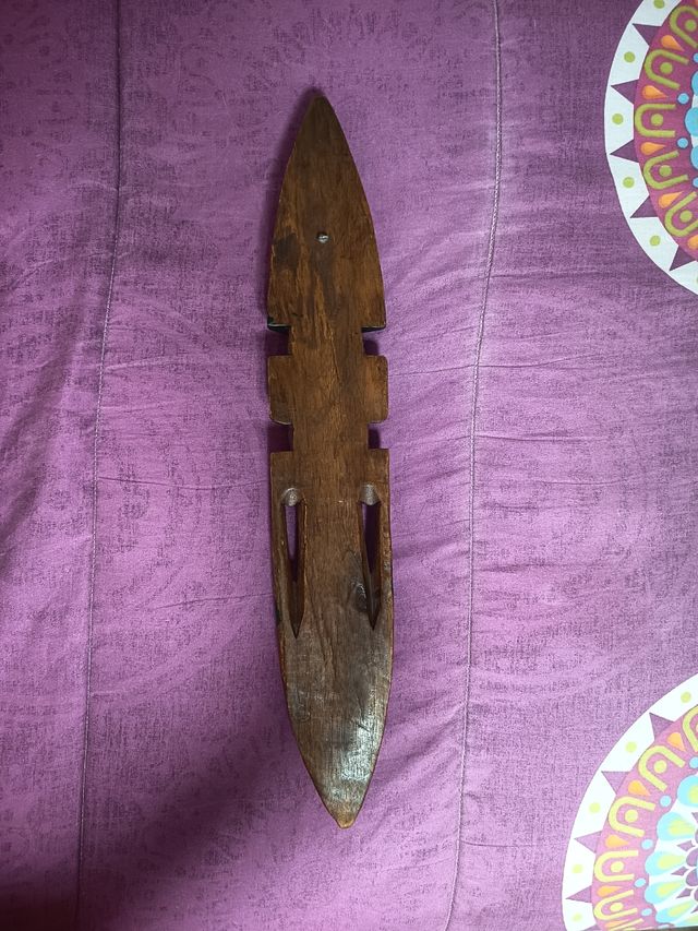 Máscara tallada - Figura decorativa