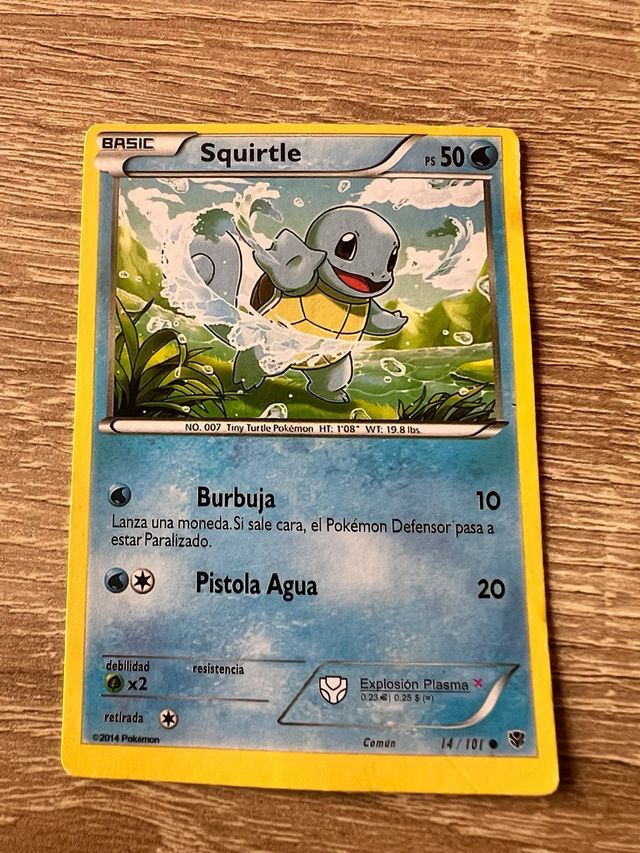 Carte Pokémon: Squirtle, Meowth e altre