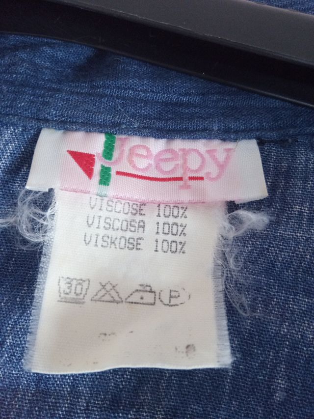 Blusa azul Jeep - Talla única