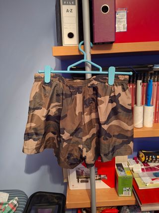 Shorts camuflaje Zara Man