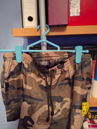 Shorts camuflaje Zara Man