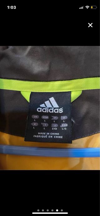 Chaleco acolchado Adidas negro