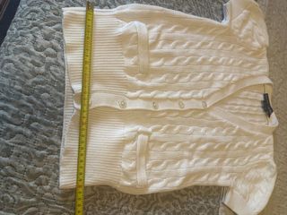 Cárdigan Ralph Lauren blanco talla S