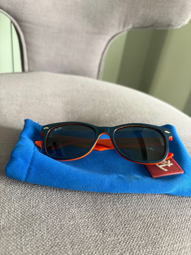 Gafas RayBan Junior - Negras/Naranja
