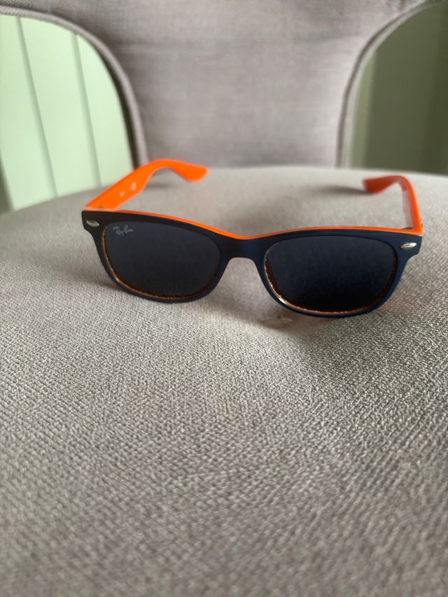 Gafas RayBan Junior - Negras/Naranja