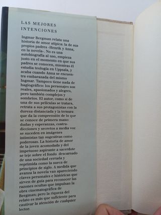 Libro Las Mejores Intenciones