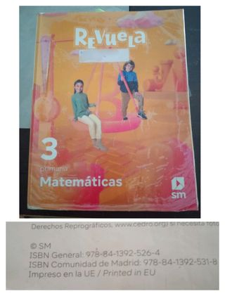 Matemáticas. 3 Primaria. Revuela
