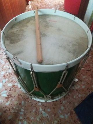 Cajón flamenco rociero verde