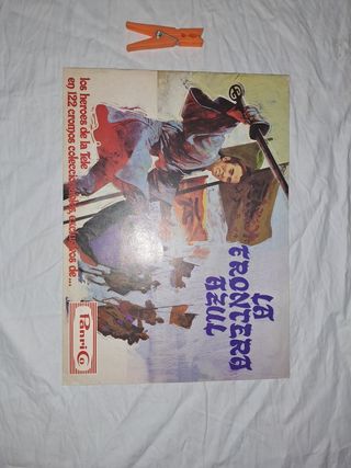 Álbum Cromos La Frontera Azul