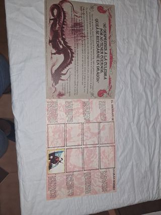 Álbum Cromos La Frontera Azul