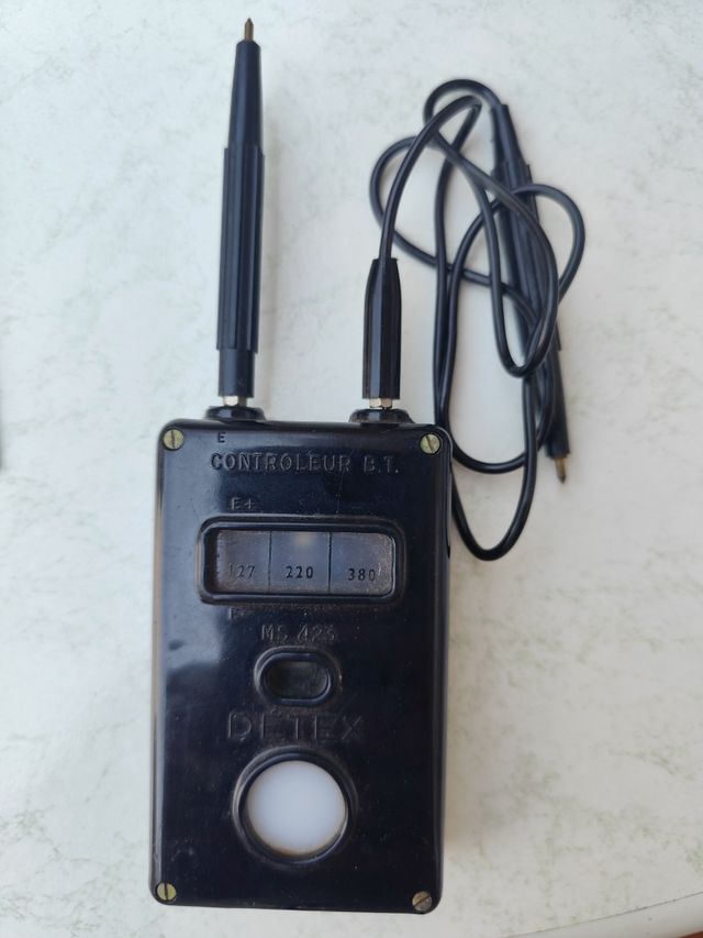 Detector tensión DETEX antiguo