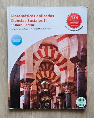 MATEMÁTICAS APLICADAS A LAS CIENCIAS SOCIALES I